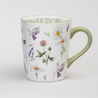 Кружка agness "flower story" 400 мл Agness (358-2169)