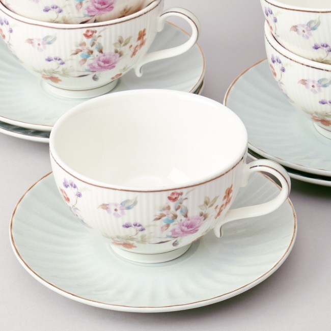 Чайный набор lefard "времена года" на 6 пер. 12 пр. 250 мл голубой Lefard (42-571) Чайный набор lefard "времена года" на 6 пер. 12 пр. 250 мл голубой Lefard (42-571)