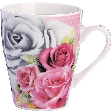 Кружка 340мл Розы (мин.4шт)LR (25969)