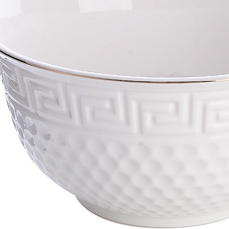 Набор тарелок глубоких 6шт 780 мл фарфор LR (31452)