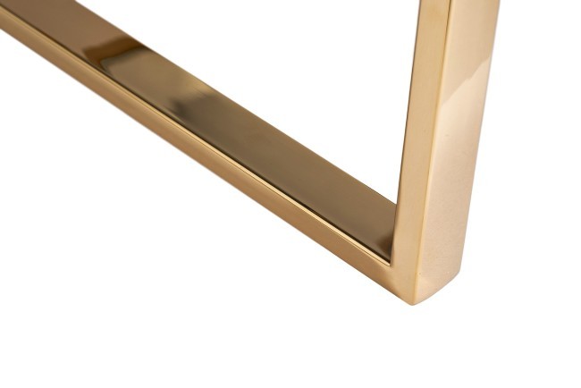 Стеллаж прозр.стекло/золото 81*40*200см (TT-00011830)