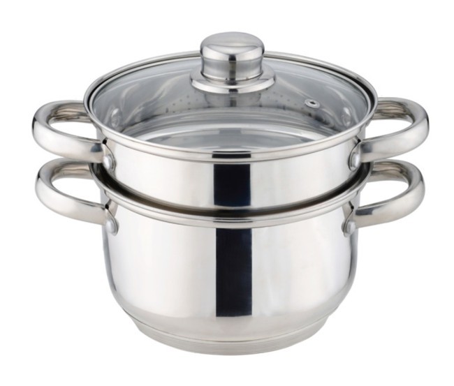 Кастрюля-пароварка agness 2-х ярусная, 3 предмета, серия "classic" диаметр=20см, 3,2л Agness (933-503) Кастрюля-пароварка agness 2-х ярусная, 3 предмета, серия "classic" диаметр=20см, 3,2л Agness (933-503)