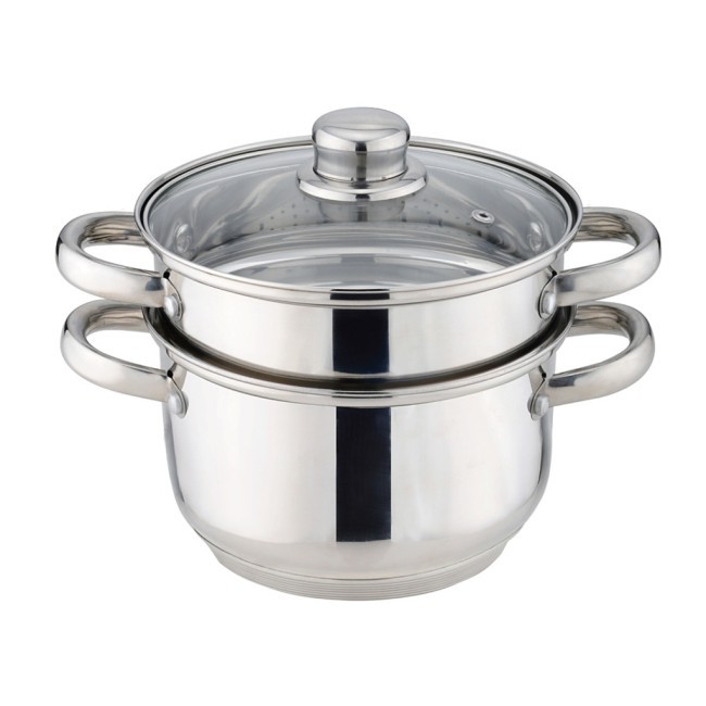 Кастрюля-пароварка agness 2-х ярусная, 3 предмета, серия "classic" диаметр=20см, 3,2л Agness (933-503) Кастрюля-пароварка agness 2-х ярусная, 3 предмета, серия "classic" диаметр=20см, 3,2л Agness (933-503)