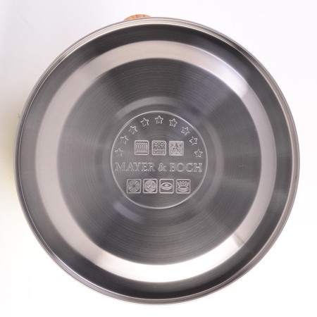 Чайник со свистком белый 2,5 л нерж/ст/пластик Mayer&Boch (40654)