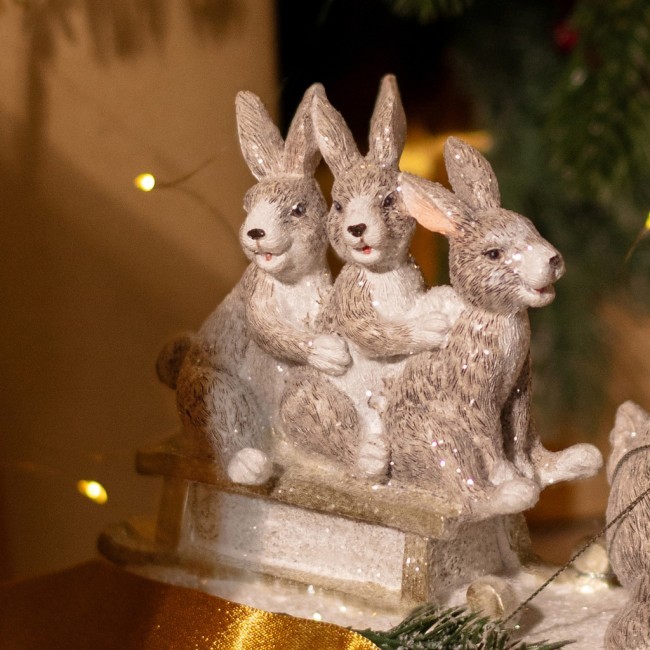 Статуэтка "крольчиха с крольчатами" 24х8х16,5 см Lefard (162-1319) Статуэтка "крольчиха с крольчатами" 24х8х16,5 см Lefard (162-1319)