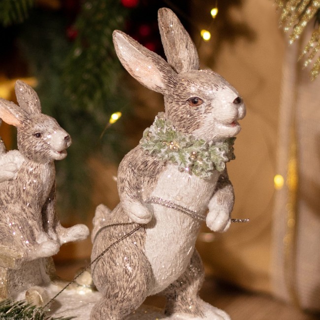 Статуэтка "крольчиха с крольчатами" 24х8х16,5 см Lefard (162-1319) Статуэтка "крольчиха с крольчатами" 24х8х16,5 см Lefard (162-1319)