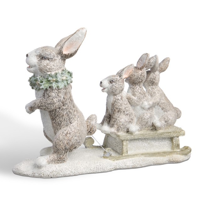 Статуэтка "крольчиха с крольчатами" 24х8х16,5 см Lefard (162-1319) Статуэтка "крольчиха с крольчатами" 24х8х16,5 см Lefard (162-1319)