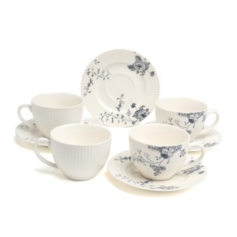 Чайный набор lefard "blue garden" на 4 пер. 8 пр. 240 мл Lefard (191-353)