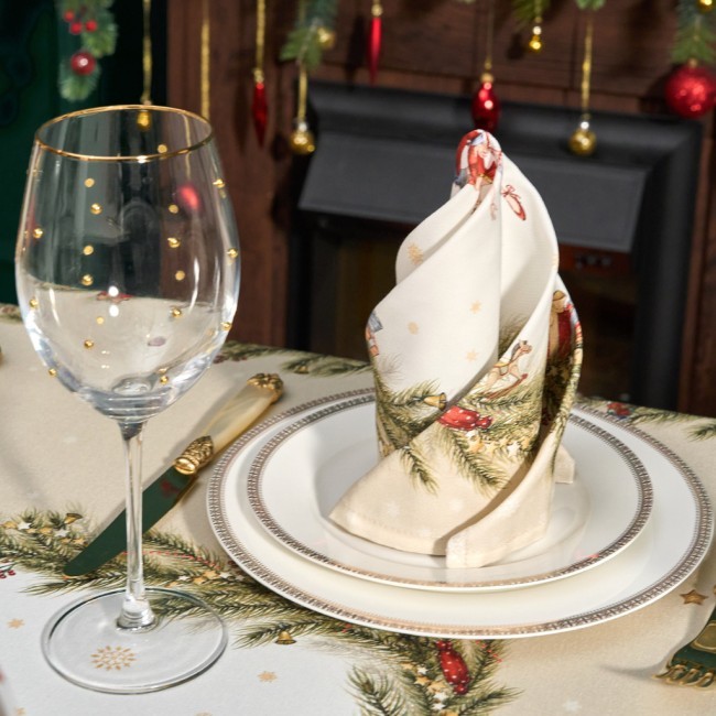 Набор салфеток из 2-х шт "щелкунчик",40х40см ,100% хлопок Lefard (850-757-8)