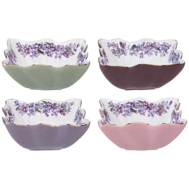 Набор розеток lefard "lilac" 4 шт. 10 см Lefard (760-808)