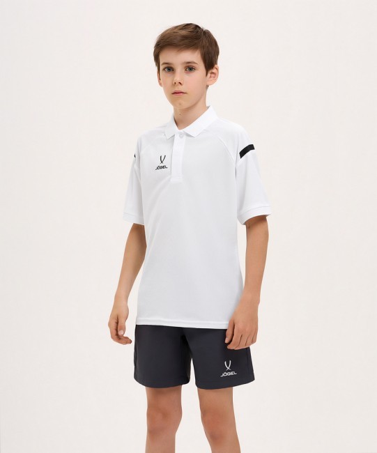 Поло JOGEL CAMP 2 Poly Polo, белый (2120114)