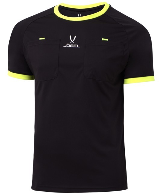 Футболка судейская JOGEL Referee tee, черный (1745011)
