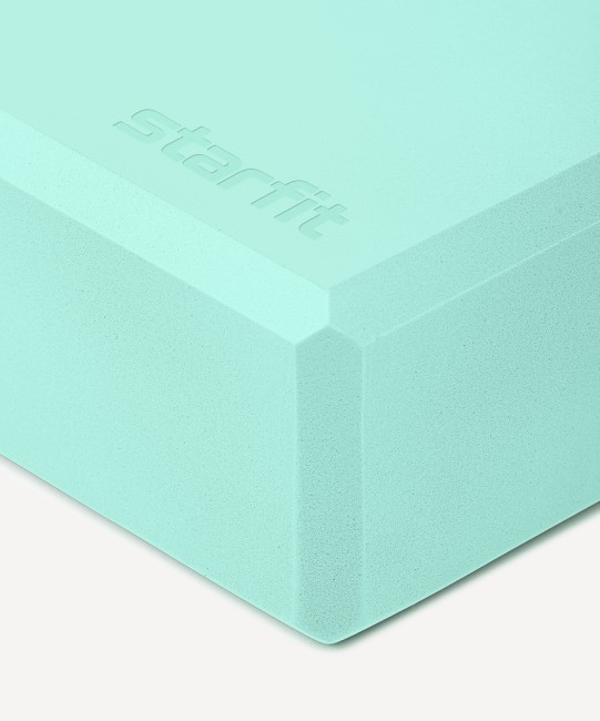 Блок для йоги STARFIT YB-200 EVA, мятный (2113198)