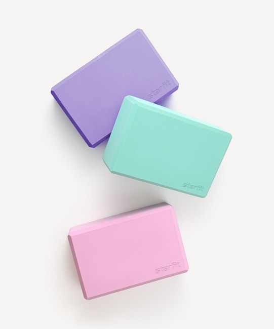 Блок для йоги STARFIT YB-200 EVA, мятный (2113198)