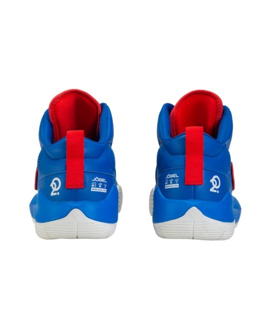 БЕЗ УПАКОВКИ Кроссовки баскетбольные JOGEL Launch MID, Blue/red/white (2134144)