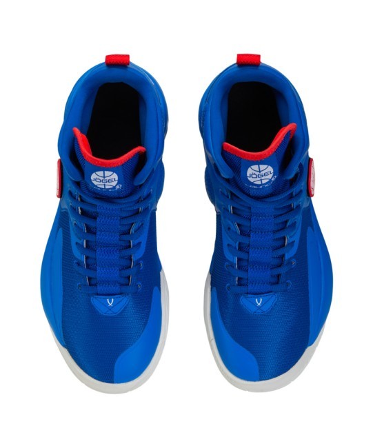 БЕЗ УПАКОВКИ Кроссовки баскетбольные JOGEL Launch MID, Blue/red/white (2134144)