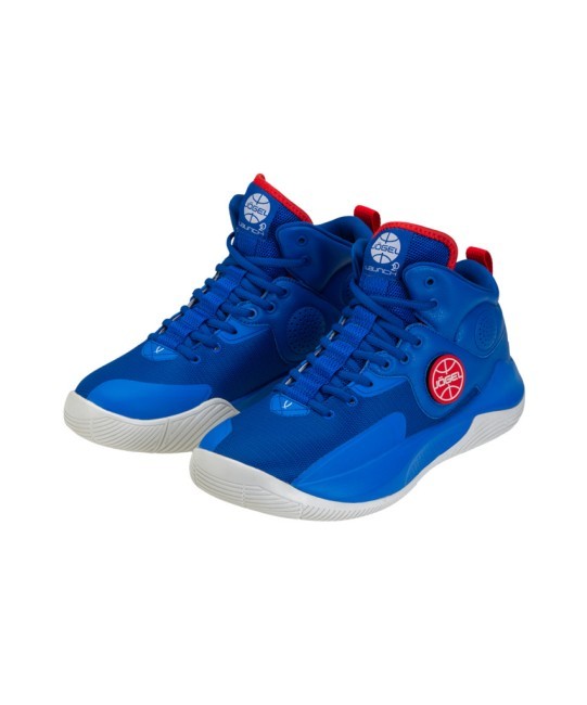 БЕЗ УПАКОВКИ Кроссовки баскетбольные JOGEL Launch MID, Blue/red/white (2134144)