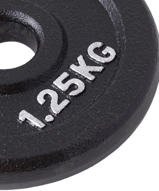 Диск чугунный Starfit BB-204 d=26 мм, черный, 1,25 кг (998409)