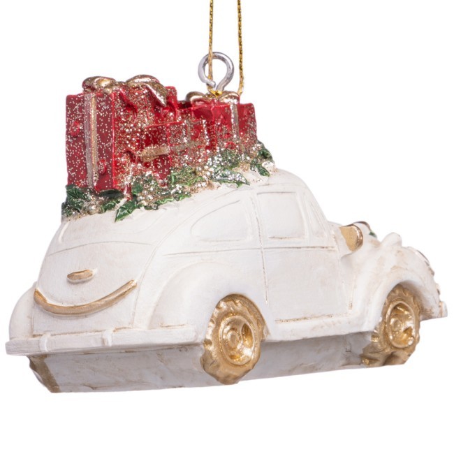 Статуэтка "машинка с подарками" 8*5*6 см Lefard (162-1321)