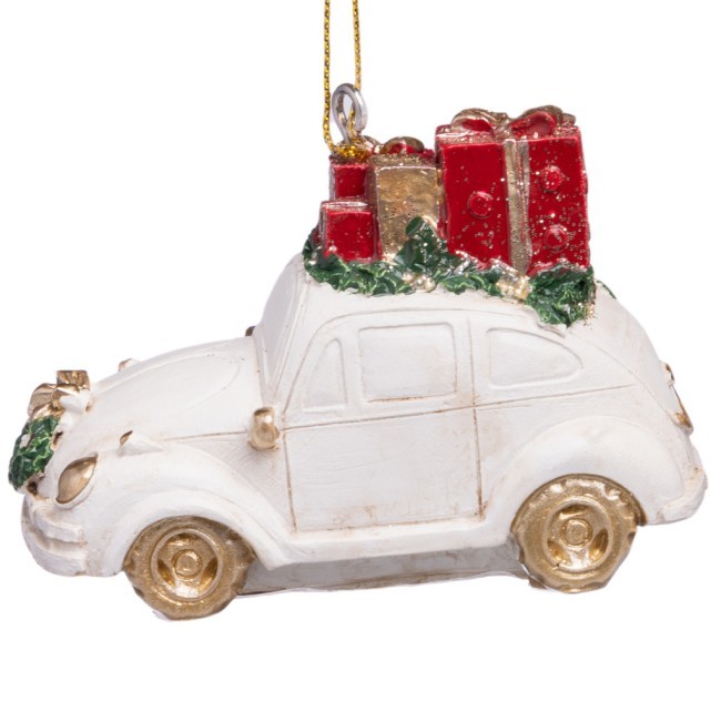 Статуэтка "машинка с подарками" 8*5*6 см Lefard (162-1321)