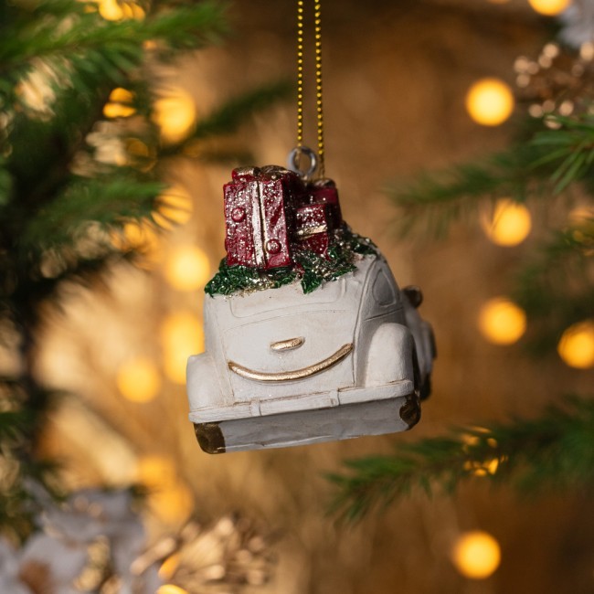 Статуэтка "машинка с подарками" 8*5*6 см Lefard (162-1321)