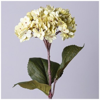 Цветок искусственный гортензия длина=60см , цвет кремовый Lefard (535-347)
