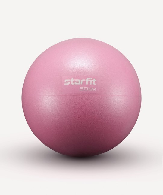 БЕЗ УПАКОВКИ Мяч для пилатеса STARFIT GB-902 20 см, розовый пастель (2121736) БЕЗ УПАКОВКИ Мяч для пилатеса STARFIT GB-902 20 см, розовый пастель (2121736)
