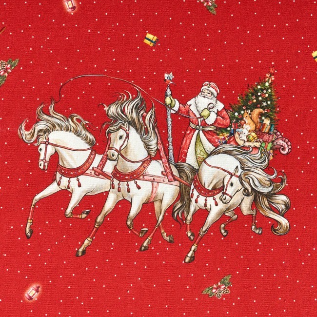 Скатерть "с новым годом" 110х140см ,красный, 100% хлопок,твил пропитка Lefard (850-763-20) Скатерть "с новым годом" 110х140см ,красный, 100% хлопок,твил пропитка Lefard (850-763-20)