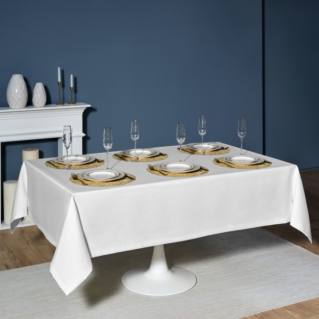 Скатерть 160х220 cm прямоугольная, "феерия. серебро", цвет: белый, tm lefard, полиэстер 100% (кор=1 Lefard (986-004-21) Скатерть 160х220 cm прямоугольная, "феерия. серебро", цвет: белый, tm lefard, полиэстер 100% (кор=1 Lefard (986-004-21)