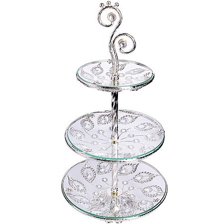 Конфетница 3-х ярусная 30х30х57см Mayer&Boch (30831) Конфетница 3-х ярусная 30х30х57см Mayer&Boch (30831)