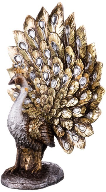 Фигурка "павлин" 12*20*25 см. серия "махараджи" Lefard (146-740)