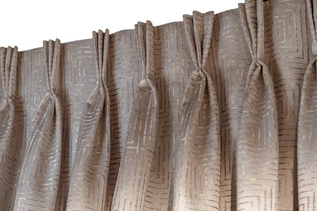 Портьера Глосс (Gloss) беж 275*260 (TT-00016721)