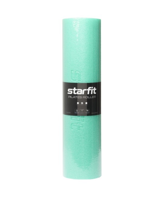 Ролик для йоги и пилатеса STARFIT FA-501, 15x60 см, мятный (2108661)