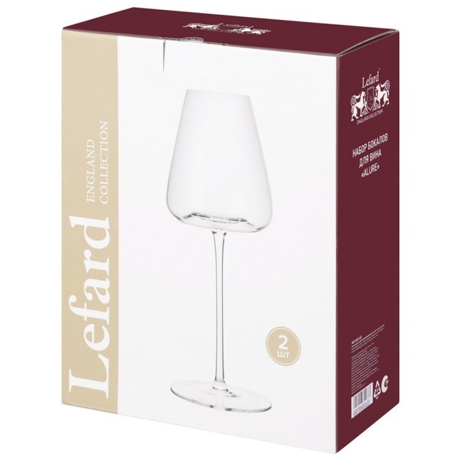 Набор бокалов для вина "alure" из 2 шт. 440 мл Lefard (685-163) Набор бокалов для вина "alure" из 2 шт. 440 мл Lefard (685-163)