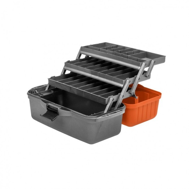 Ящик рыболовный трехполочный Нelios T-HS-FB3-O (77276) Ящик рыболовный трехполочный Нelios T-HS-FB3-O (77276)