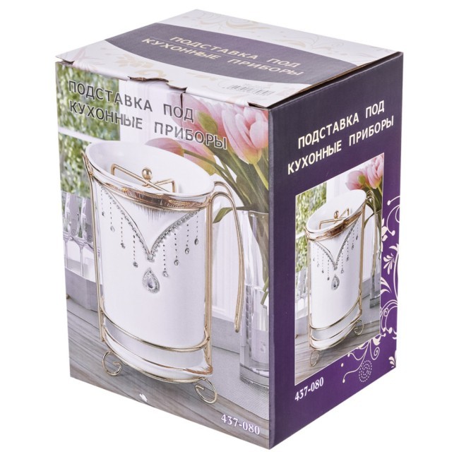 Подставка под столовые приборы 14*11*17 см. Lefard (437-080) Подставка под столовые приборы 14*11*17 см. Lefard (437-080)
