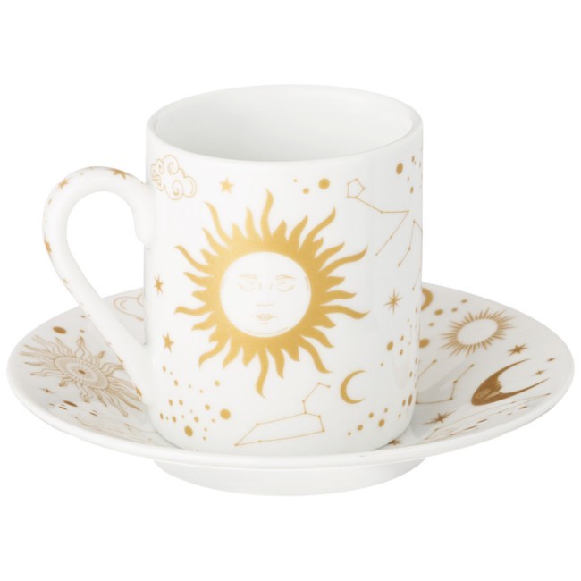 Кофейный набор lefard "astronomy" на 2 пер. 4 пр. 100 мл Lefard (86-2556)