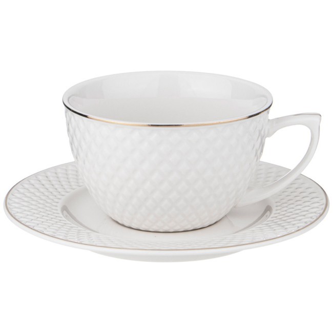 Чайный набор lefard "диаманд голд" на 6 пер. 12пр. 220 мл Lefard (359-295) Чайный набор lefard "диаманд голд" на 6 пер. 12пр. 220 мл Lefard (359-295)