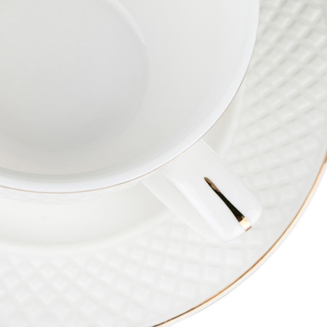 Чайный набор lefard "диаманд голд" на 6 пер. 12пр. 220 мл Lefard (359-295) Чайный набор lefard "диаманд голд" на 6 пер. 12пр. 220 мл Lefard (359-295)