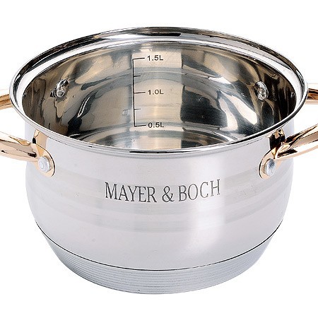 Кастрюля 2л ст/кр. 7-ми слойное дно МВ (24034) Кастрюля 2л ст/кр. 7-ми слойное дно МВ (24034)