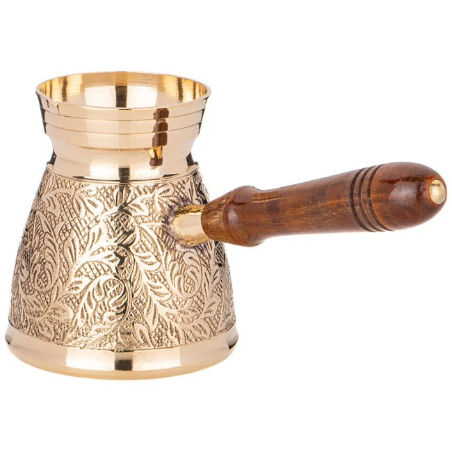 Турка резная "graving" 400мл. латунь Lefard (733-146)