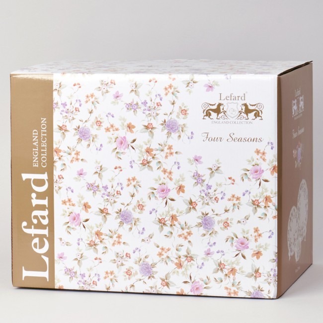 Чайный набор lefard "времена года" на 2 пер. 4 пр. 250 мл серый Lefard (42-574)