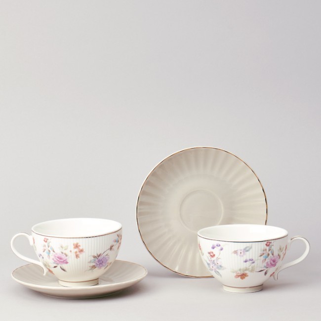 Чайный набор lefard "времена года" на 2 пер. 4 пр. 250 мл серый Lefard (42-574)