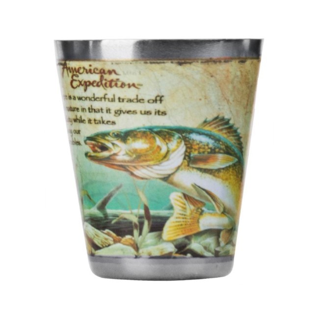 Фляжка и набор стопок Рыба 210 мл А02 (69899) Фляжка и набор стопок Рыба 210 мл А02 (69899)