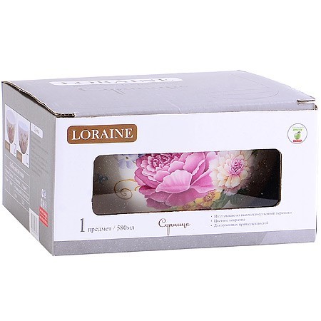 Супница 580мл Букет доломит LR (26224)