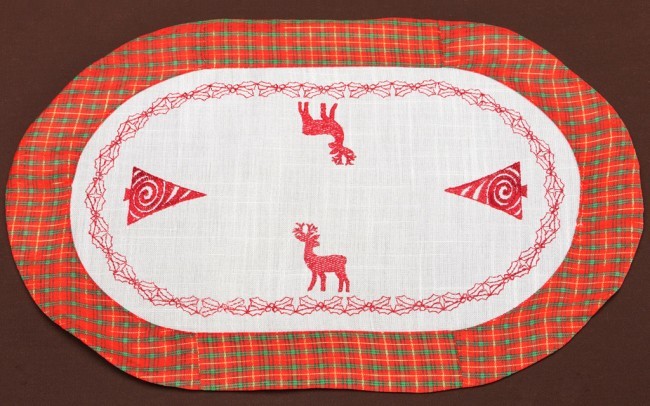 Салфетка овал 30*45 cm.п/э SANTALINO (829-094)