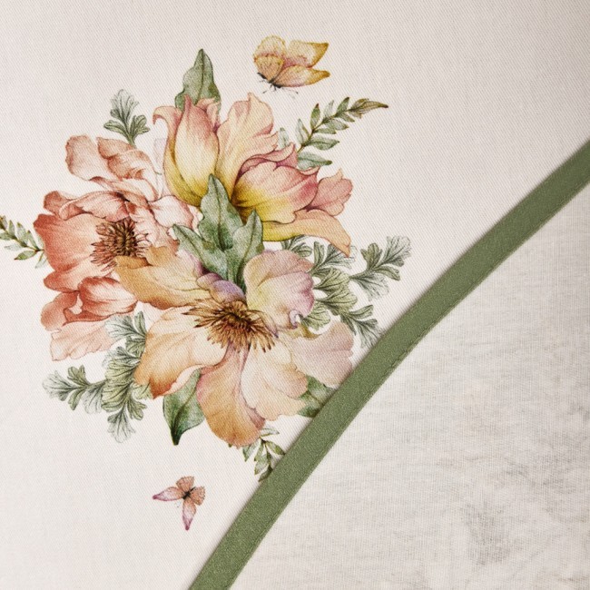 Скатерть круглая "sense" 150см ,зеленый 100%хлопок, твил с пропиткой Lefard (850-753-23)