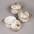 Набор кастрюль agness эмалированных серия "royal garden", 6пр. 2,1л, 2,8л и 3,8л Agness (950-605)