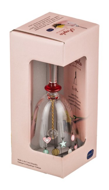 Колокольчик "елочные игрушки" высота=18 см. Bohemia Crystal (674-467) Колокольчик "елочные игрушки" высота=18 см. Bohemia Crystal (674-467)