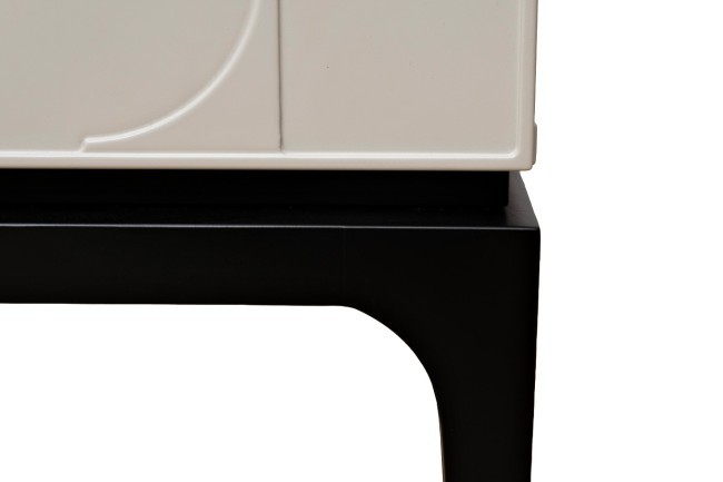 Тумбочка прикроватная Spinola черно/серая 60*40*50см (TT-00011888) Тумбочка прикроватная Spinola черно/серая 60*40*50см (TT-00011888)